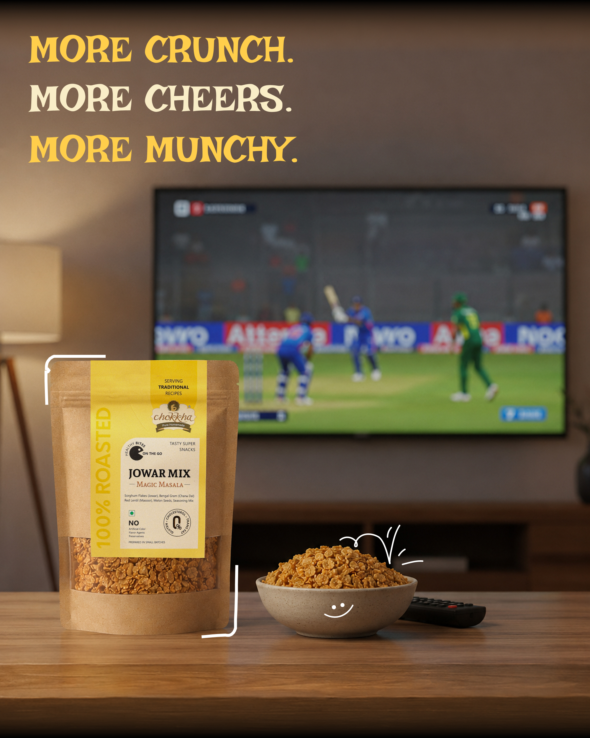 Chokkha Foods Match Day Crunch Post